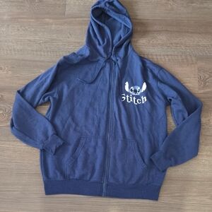 Disney Stitch Navy Blue Hoodie